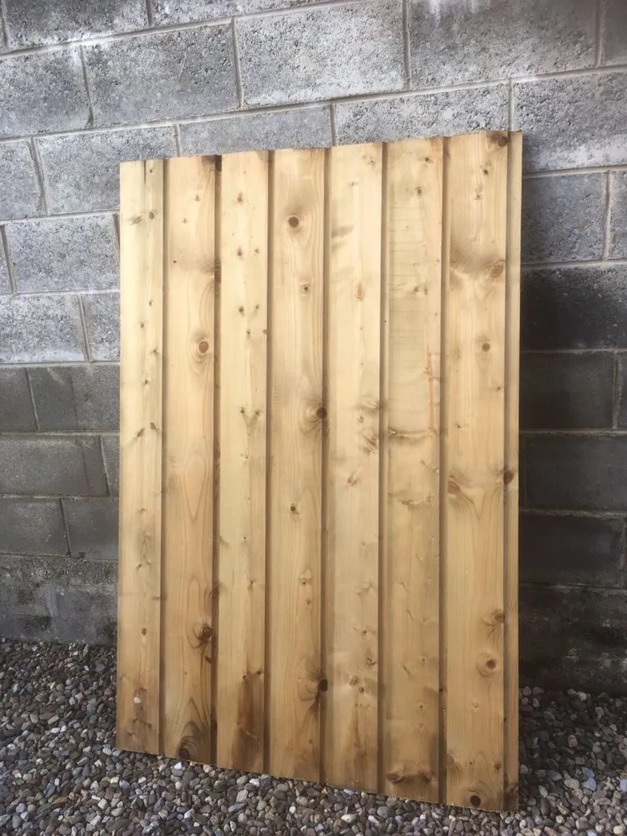 Brand New Wooden Gate - Image 2