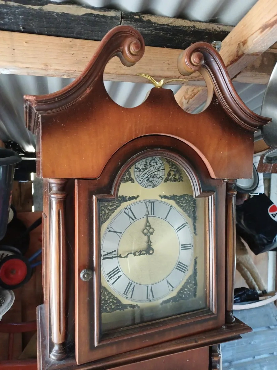 Vintage Grandfather Clock Case - Image 3