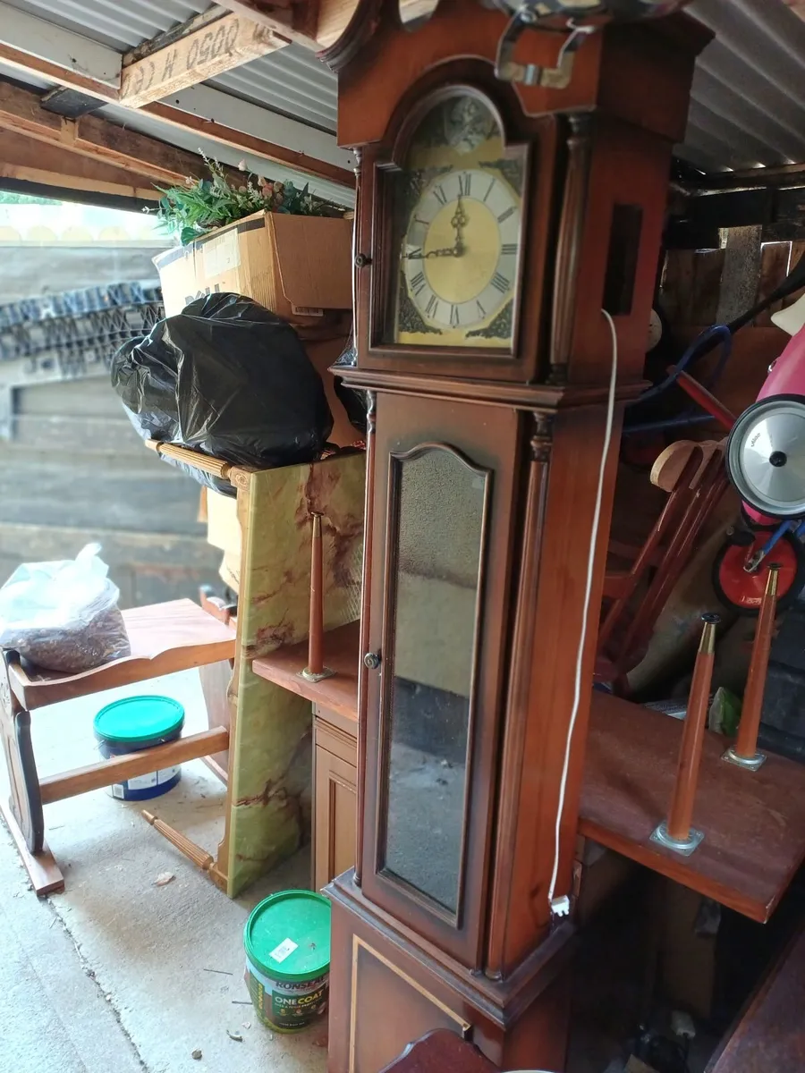 Vintage Grandfather Clock Case - Image 4