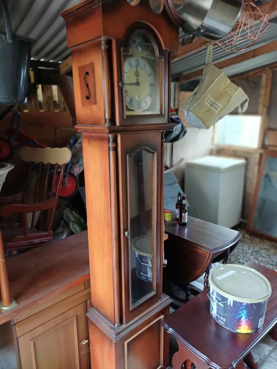 Vintage Grandfather Clock Case - Image 1