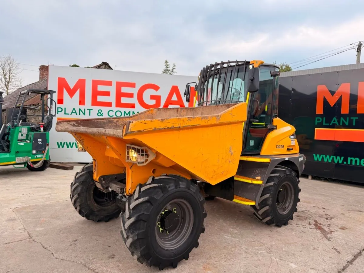 2022 MECALAC  6 Ton dumper  FULL CAB...700 hrs - Image 1