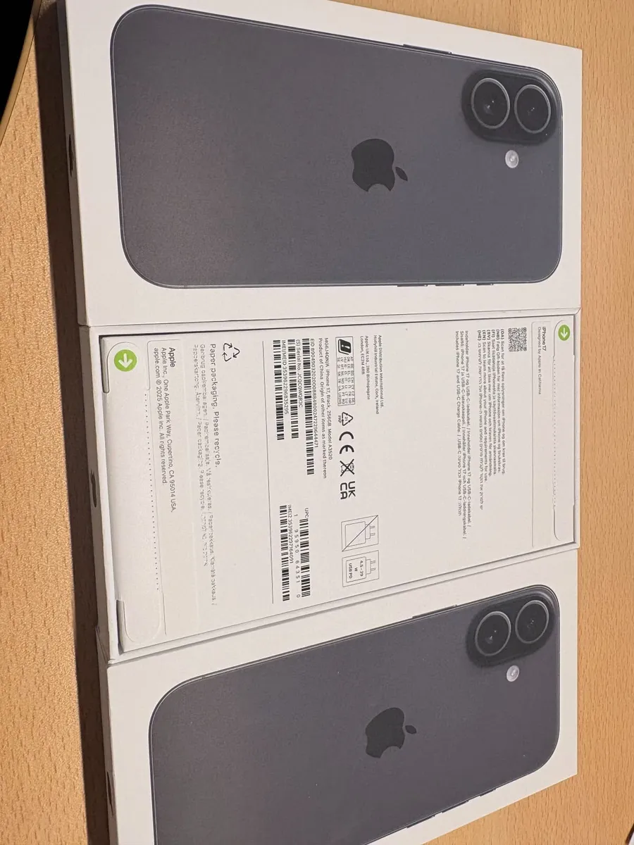 Iphone 17 Brand New in Sealed Box Three Network - Image 2