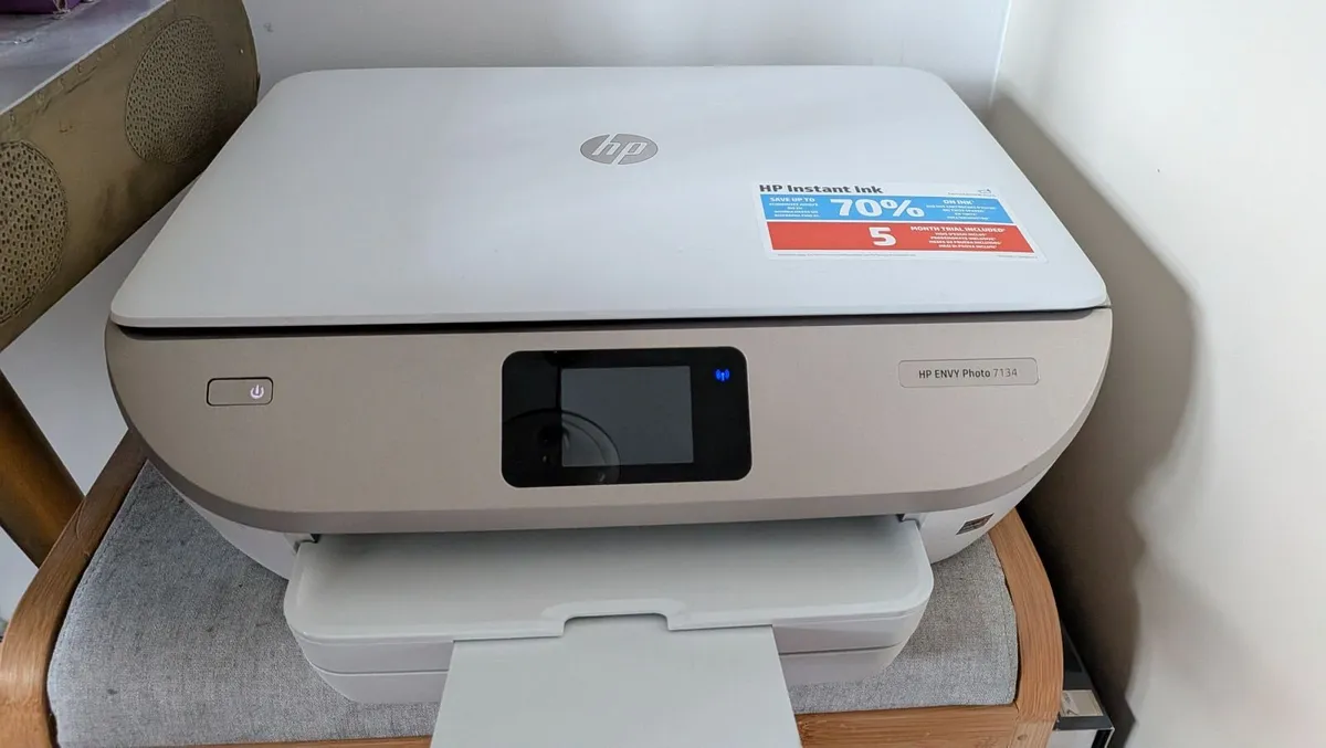 HP ENVY Photo 7134 Printer + 3 ink cartridges - Image 3