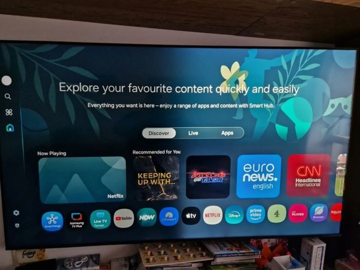 2023 65" Samsung Crystal UHD TV for sale - Image 1