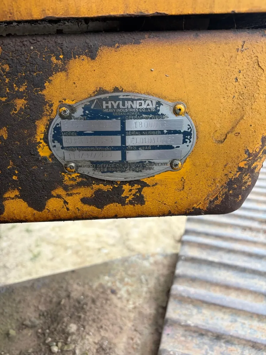 Hyundai Robex 180LC-3 – 18 Ton Excavator - Image 3