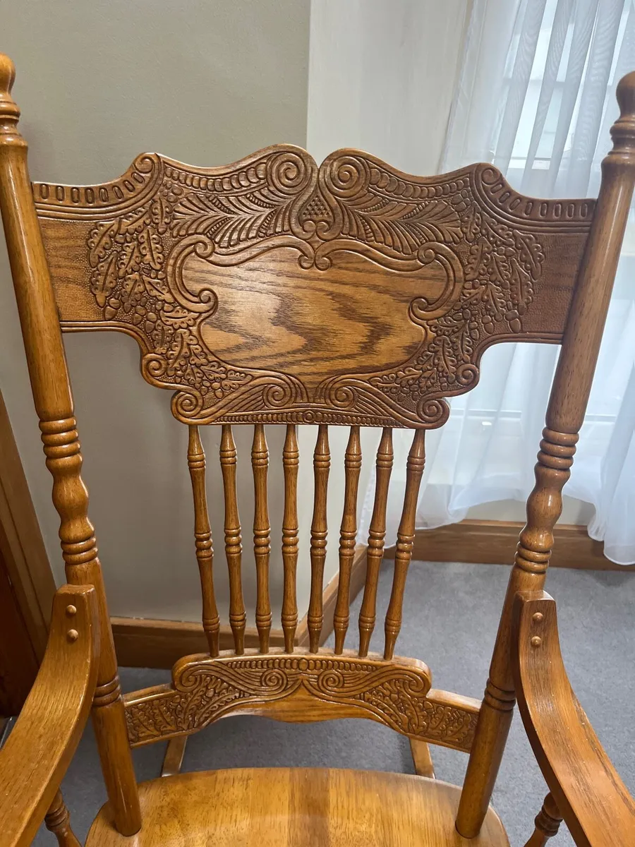 Rocking Chair Solid Wood - Image 1