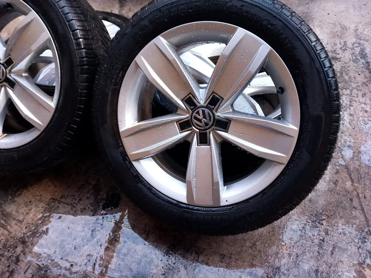 17inch VW 5x112 Alloys Like New - Image 2