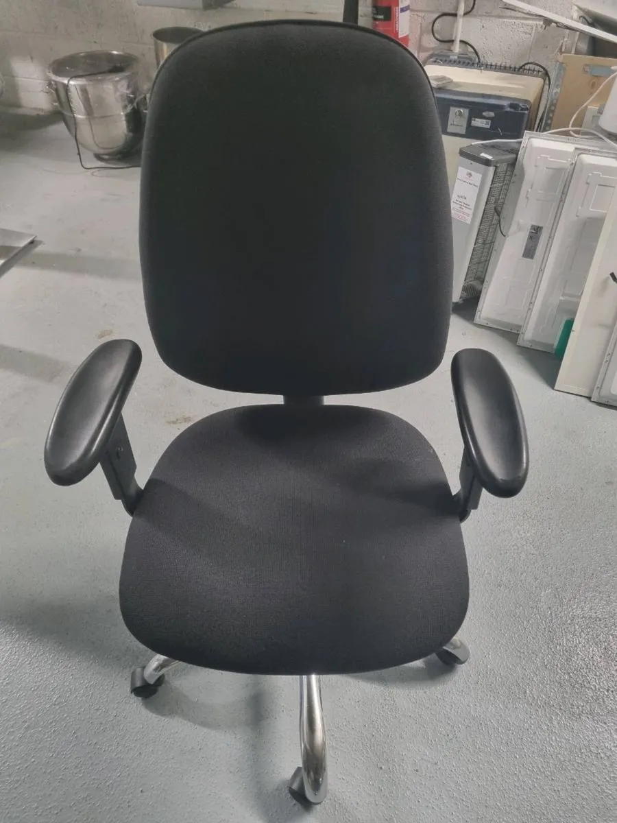 Office chairs x 4 - Image 3