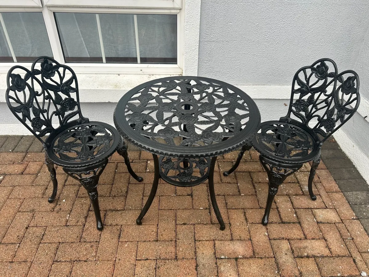 Bistro Table & 2 Chairs - Image 2