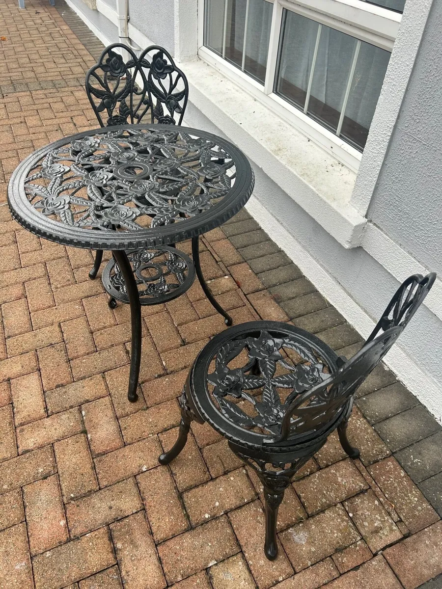 Bistro Table & 2 Chairs - Image 3