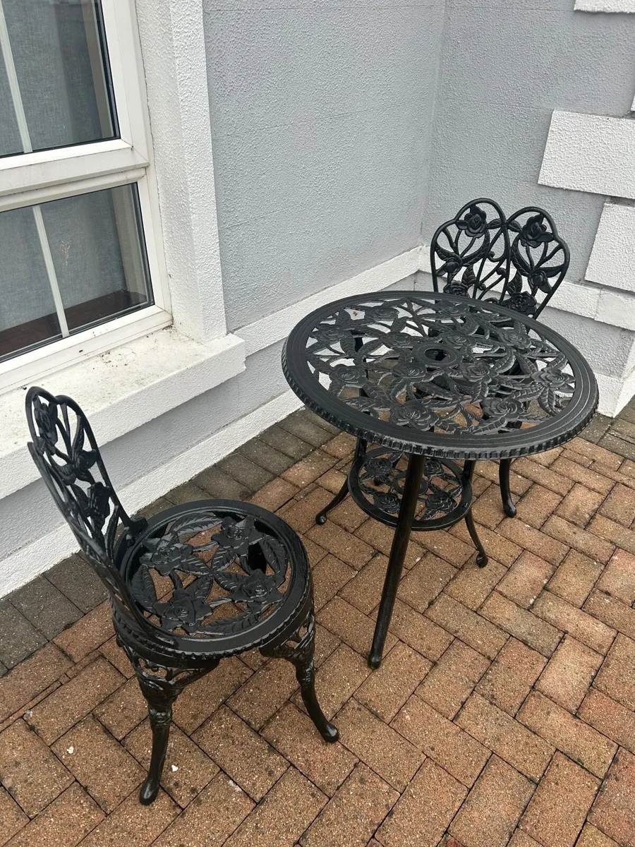 Bistro Table & 2 Chairs - Image 4