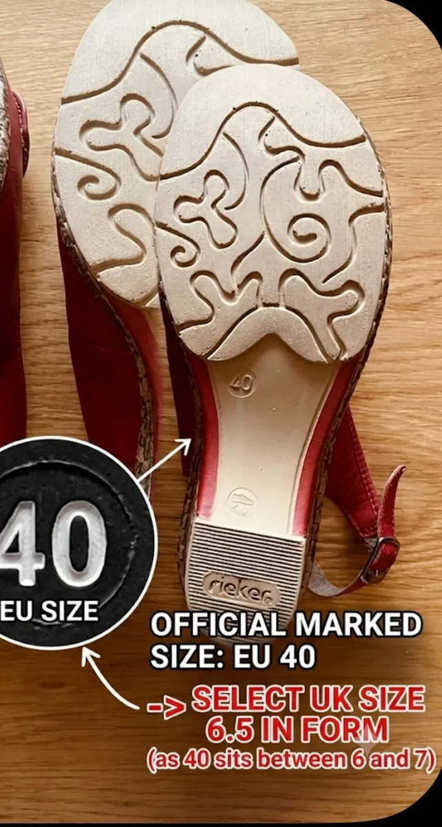 Rieker "Antistress "wild feet sandals - Image 2