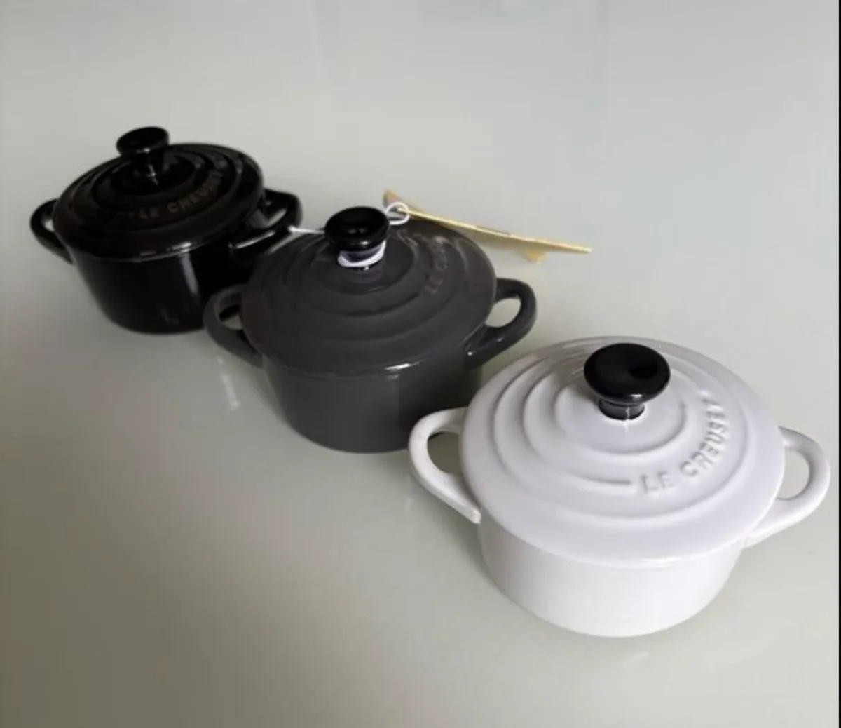 Le Creuset set of mini cocottes - Image 1