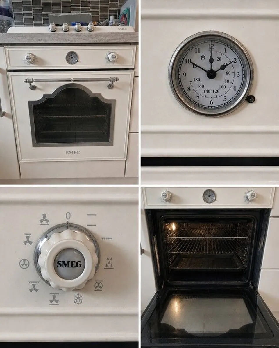 smeg single oven cream - Image 1