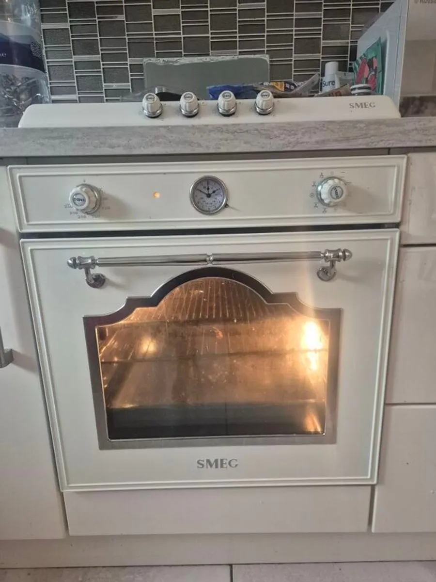 smeg single oven cream - Image 2