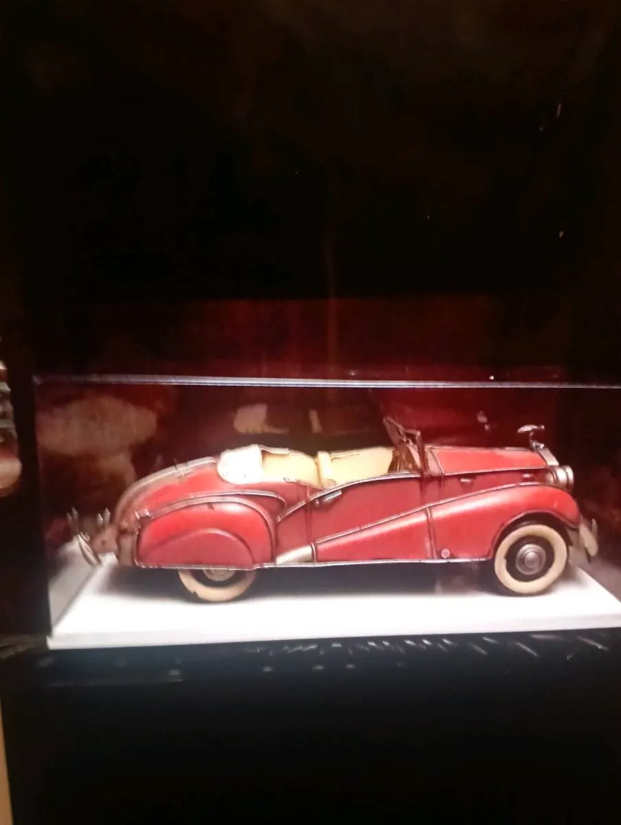 VINTAGE RETRO STEEL 1947 ROLLS ROYCE CABRIOLET CAR - Image 4