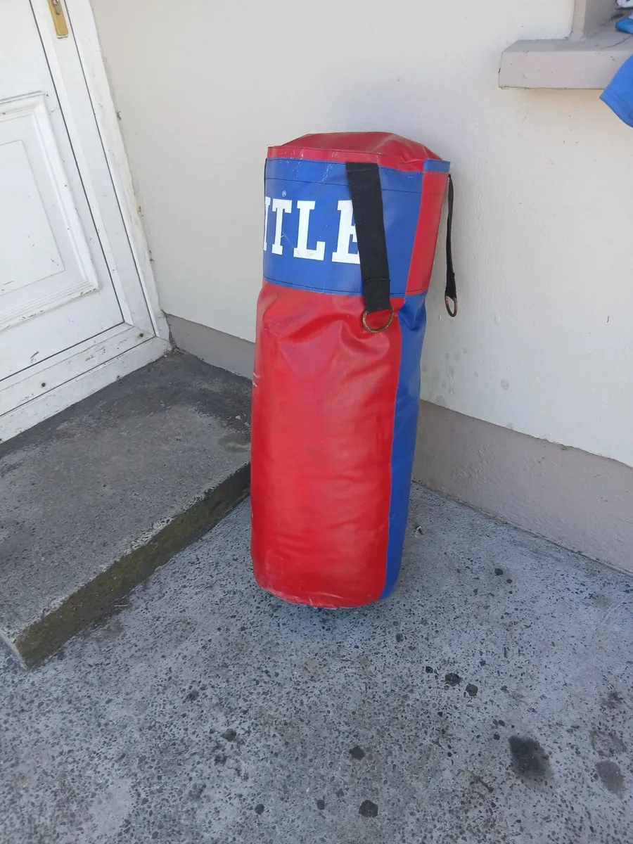 Boxing bag in great condition price too sell - Image 1