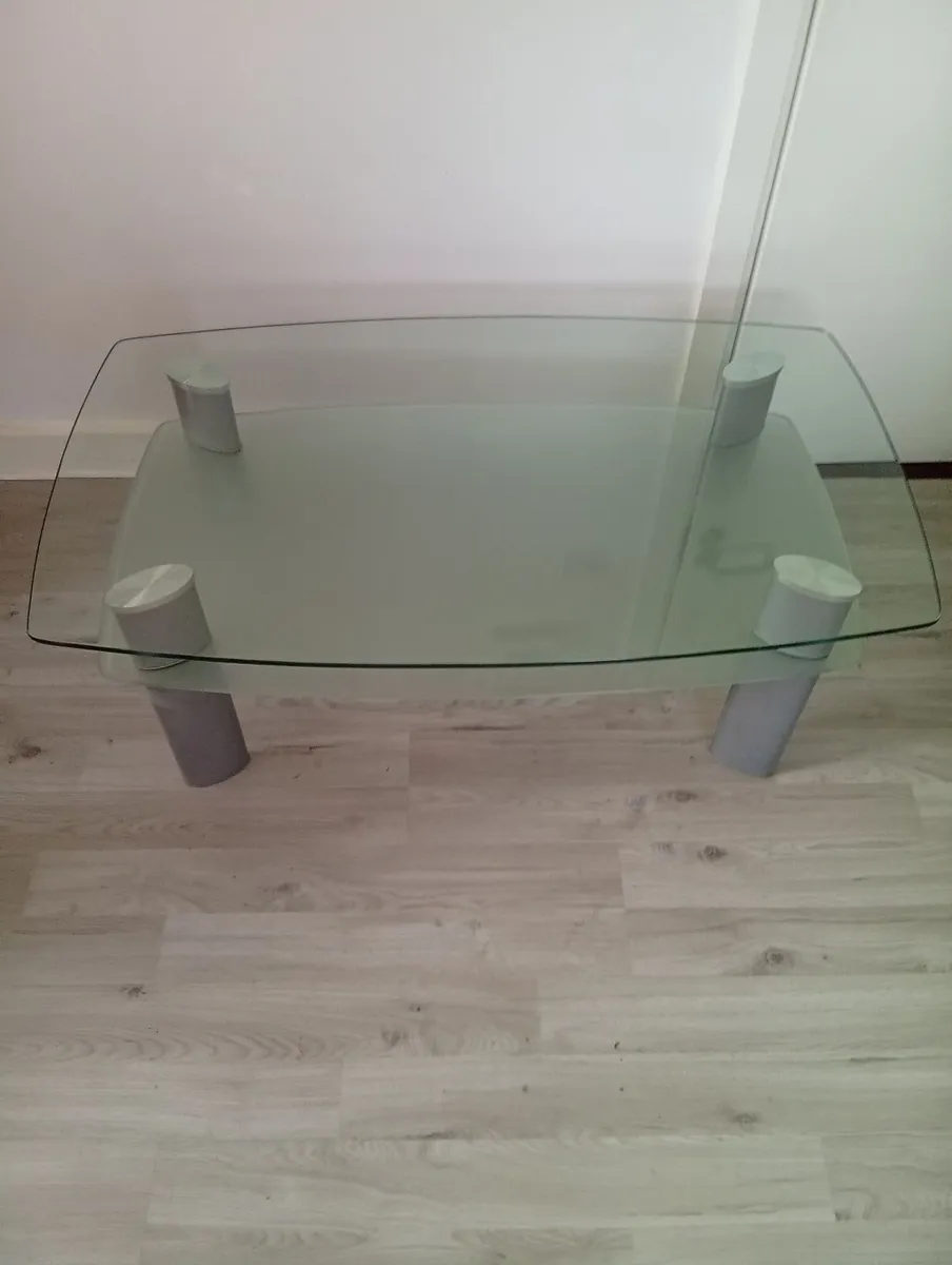 Modern Quality Tempered Glass Coffee table - Image 4