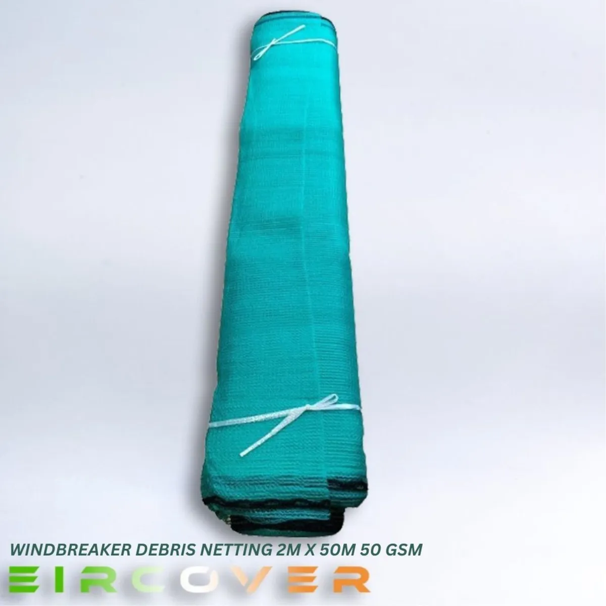 Windbreaker netting 2m x 50m - Green 50 gsm Green - Image 3