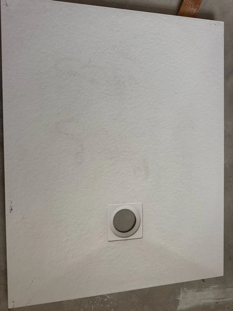 Slate shower tray