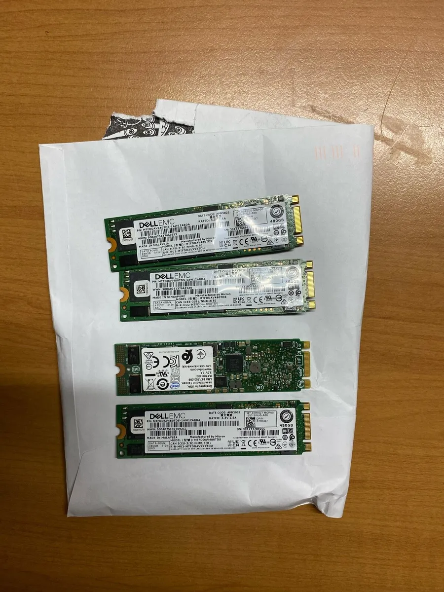 4 x 512gb SSD for sale - Image 1
