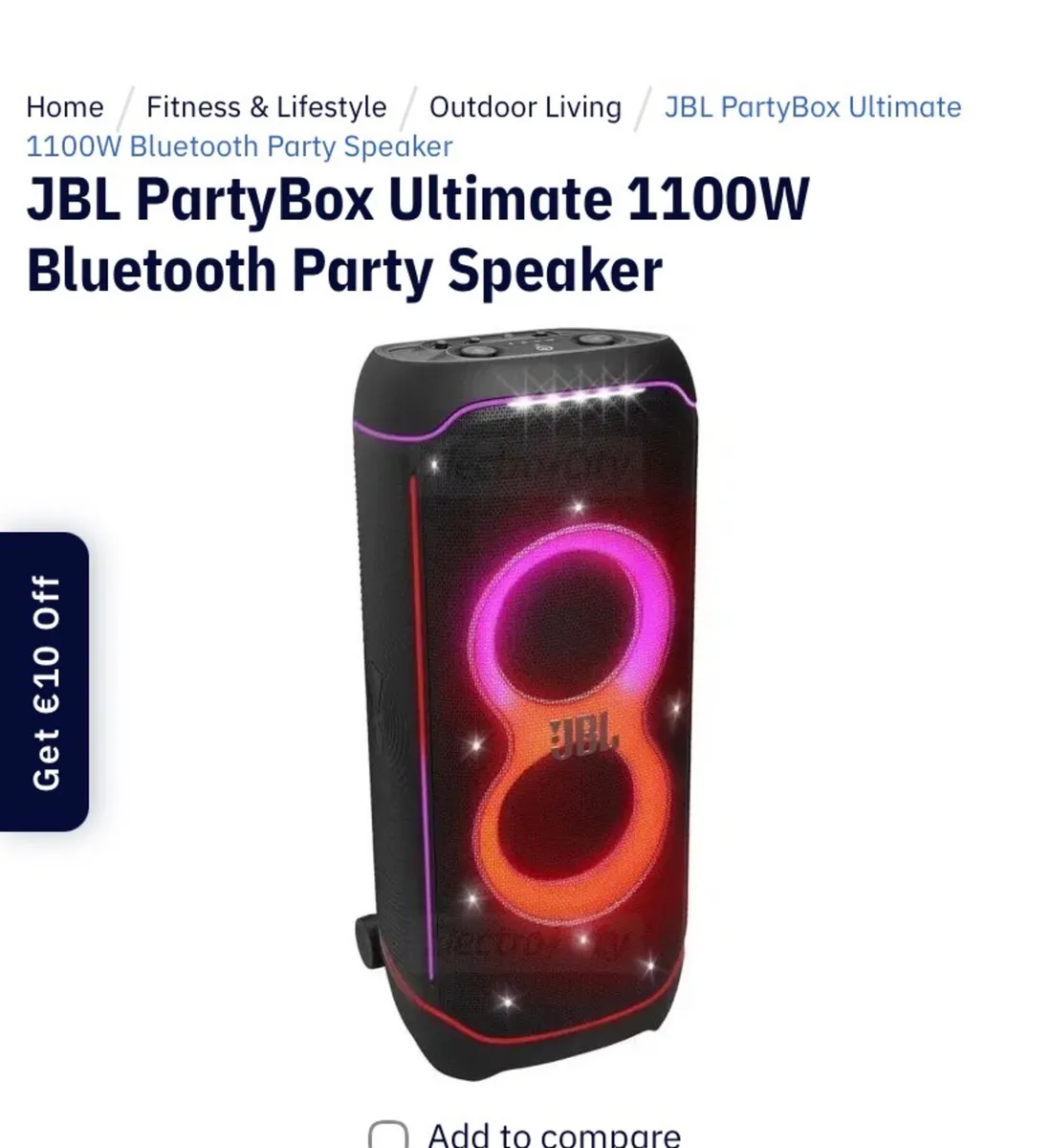 JBL Party Speaker - Image 2