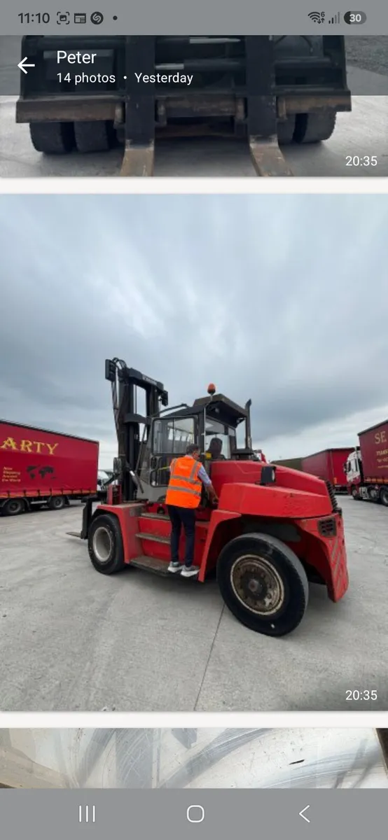 9 Ton Forklift - Image 3