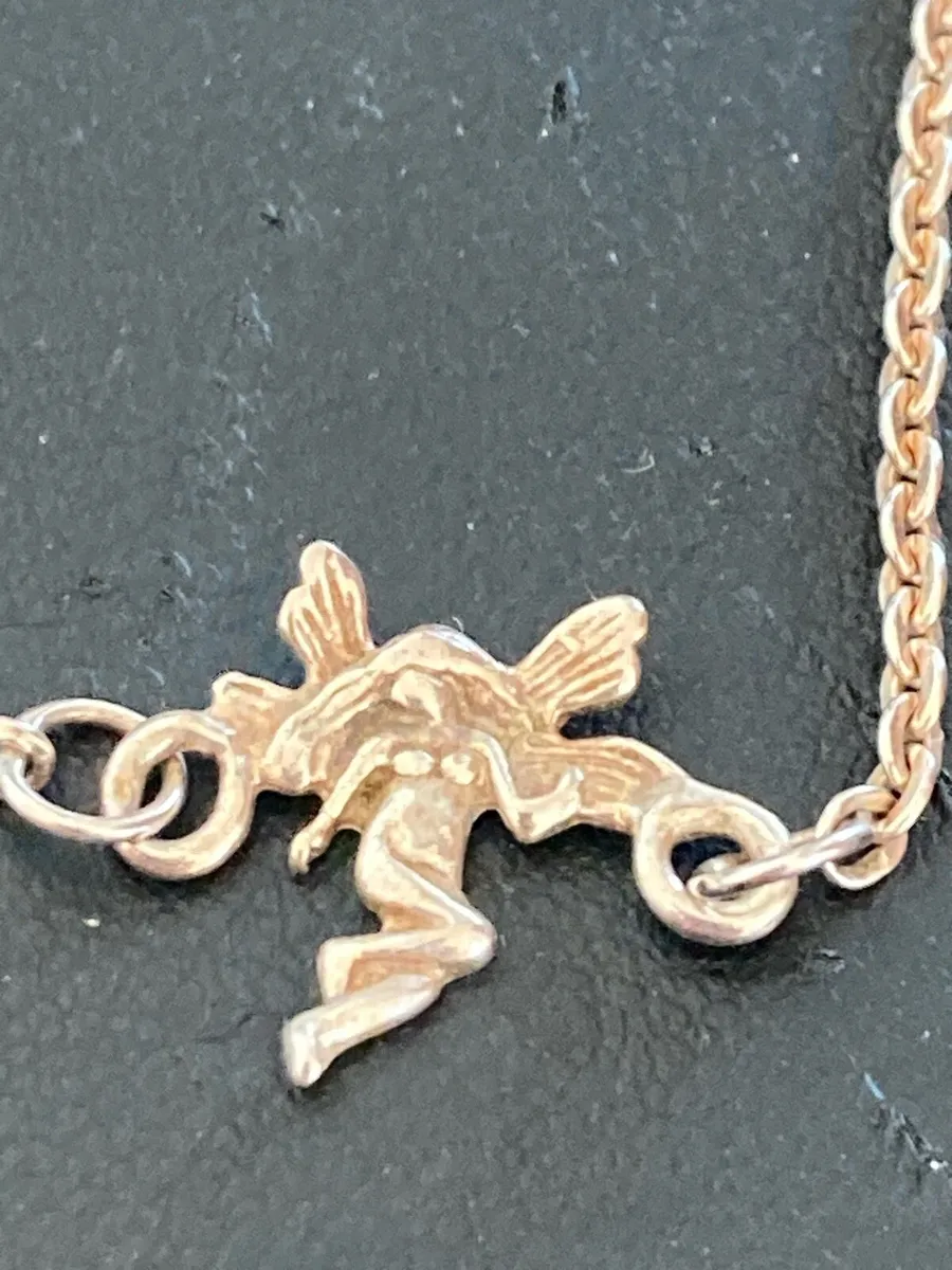 Sterling Silver tinker bell charm bracelet - Image 3