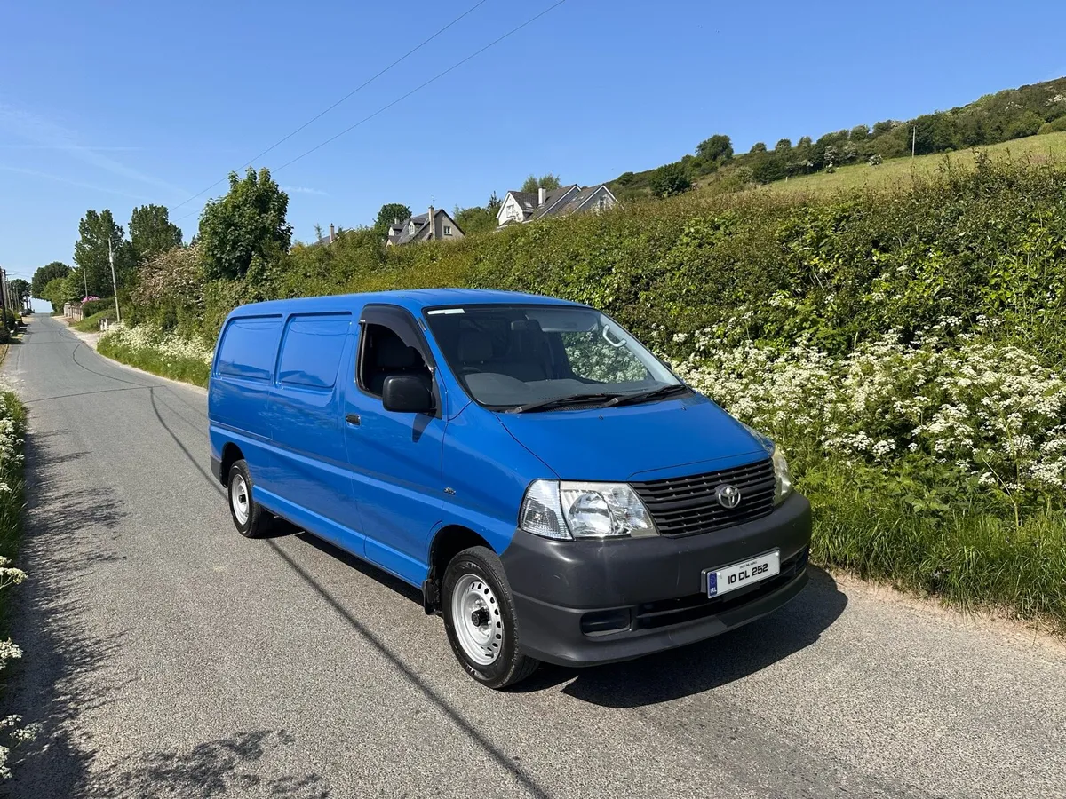 Toyota Hiace "genuine Irish van" - Image 3