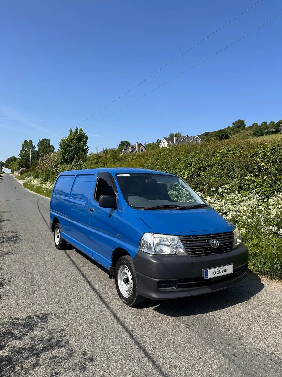 Toyota Hiace "genuine Irish van" - Image 1