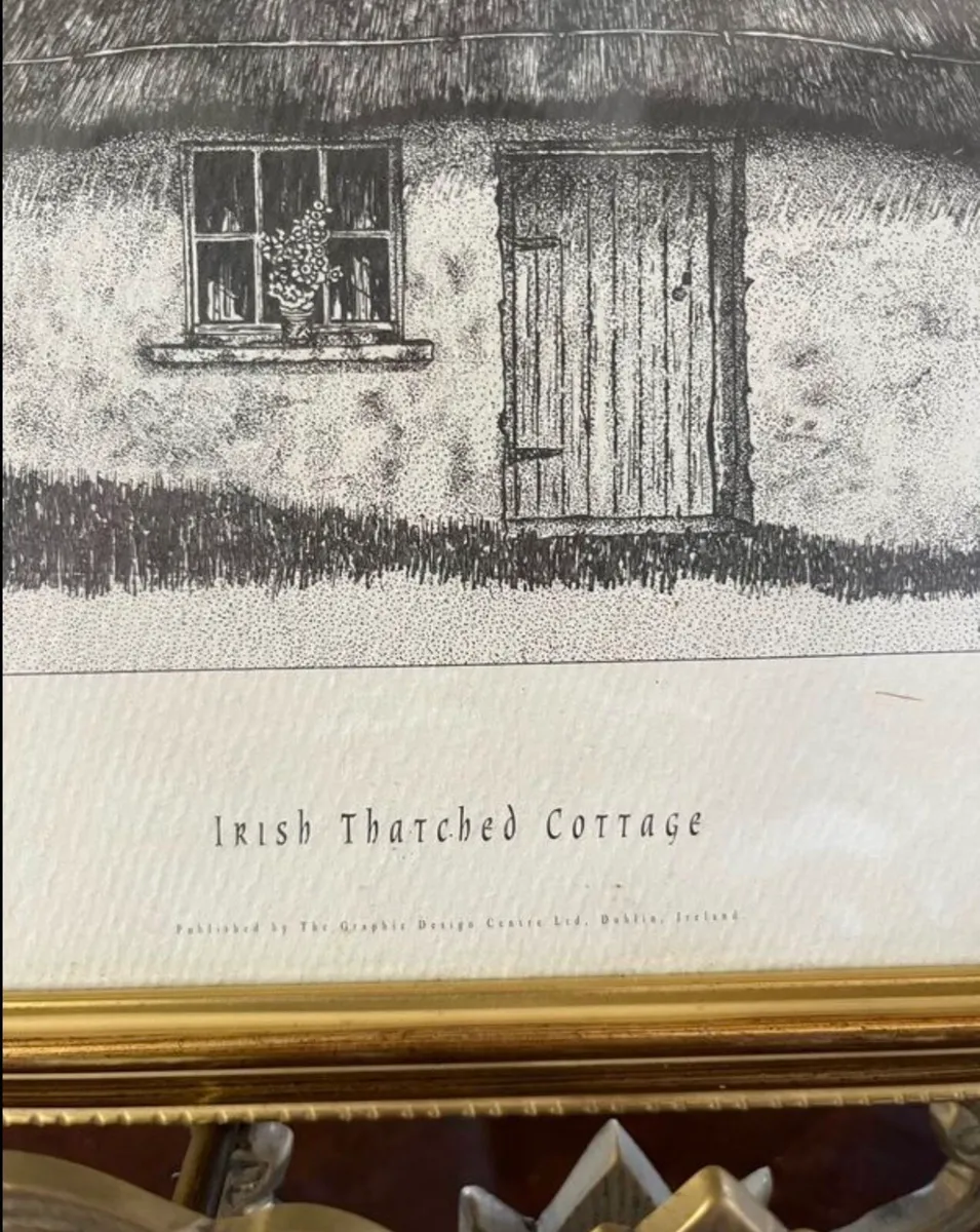 Thatched cottage  - Thomas Taaffe Brady - Image 3