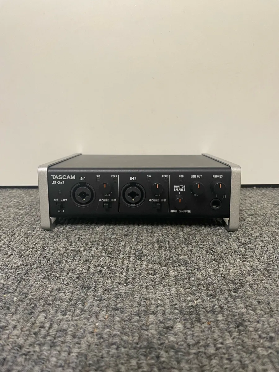 Tascam US-2X2 ~ Usb audio/Midi Interface - Image 1
