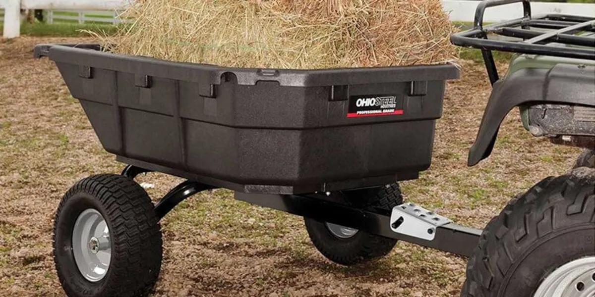 Ohio Steel PVC Hybrid Dump Cart - Image 2