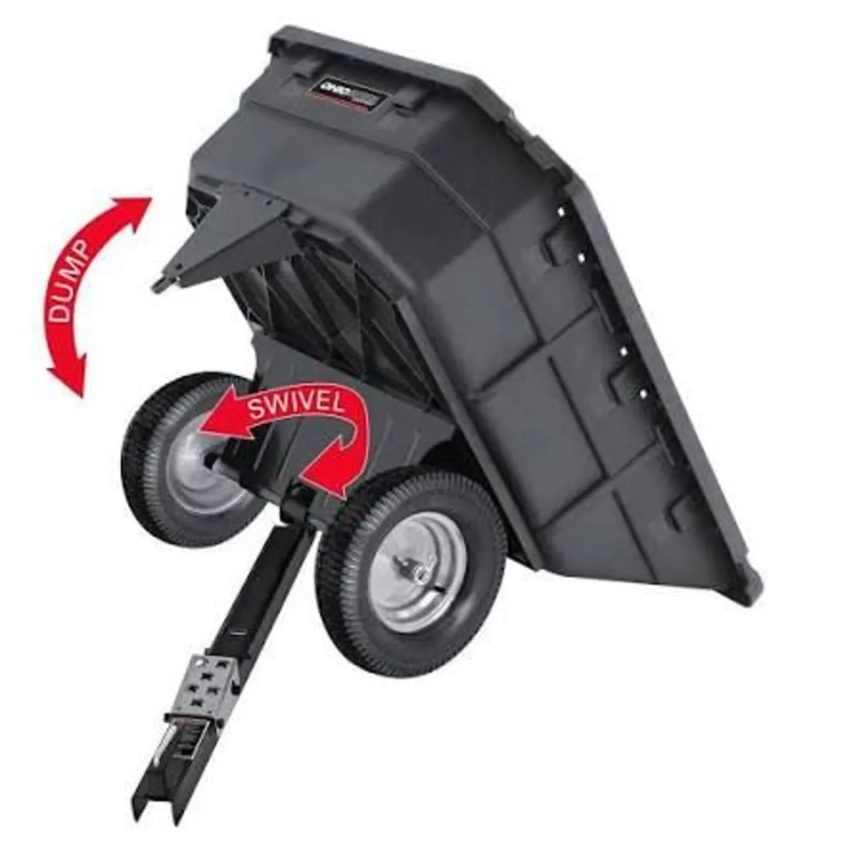 Ohio Steel PVC Hybrid Dump Cart - Image 1