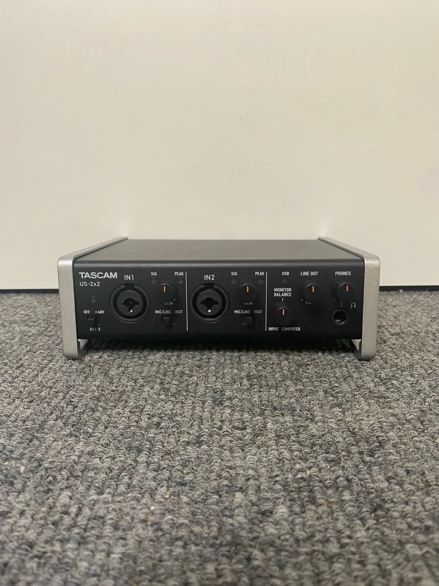 Tascam US-2x2 ~ USB Audio/MIDI Interface - Image 1