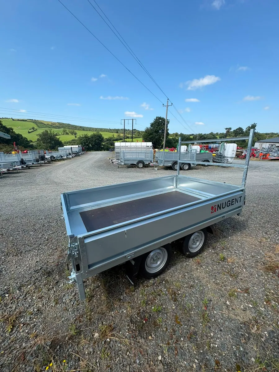 New Nugent 8x5 Flat Bed Trailer - Image 1
