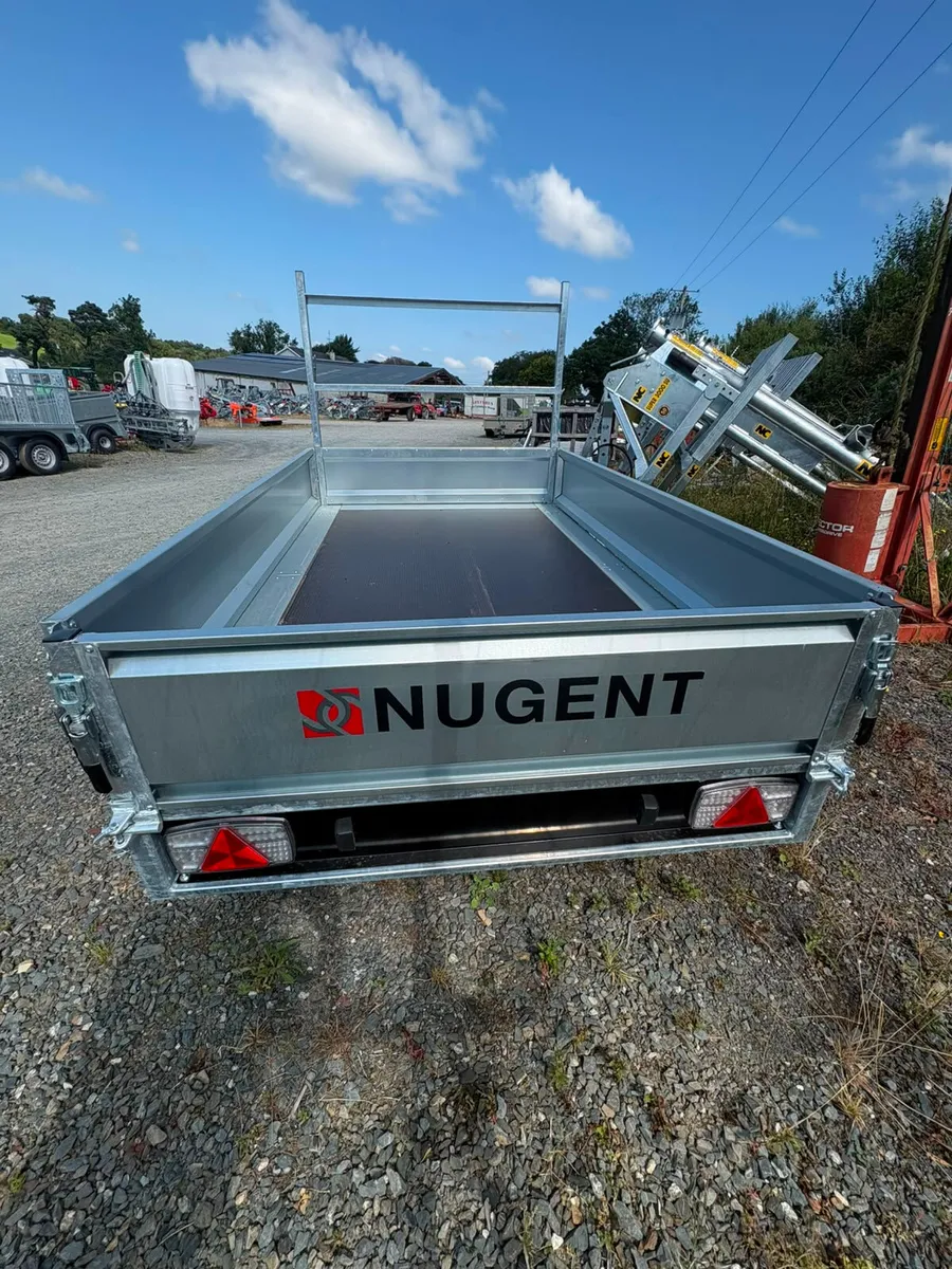 New Nugent 8x5 Flat Bed Trailer - Image 2