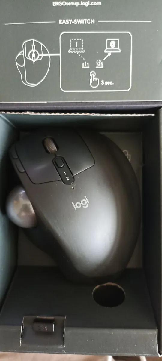 Logitech MX Ergo Advanced Wireless Trackball - Image 1