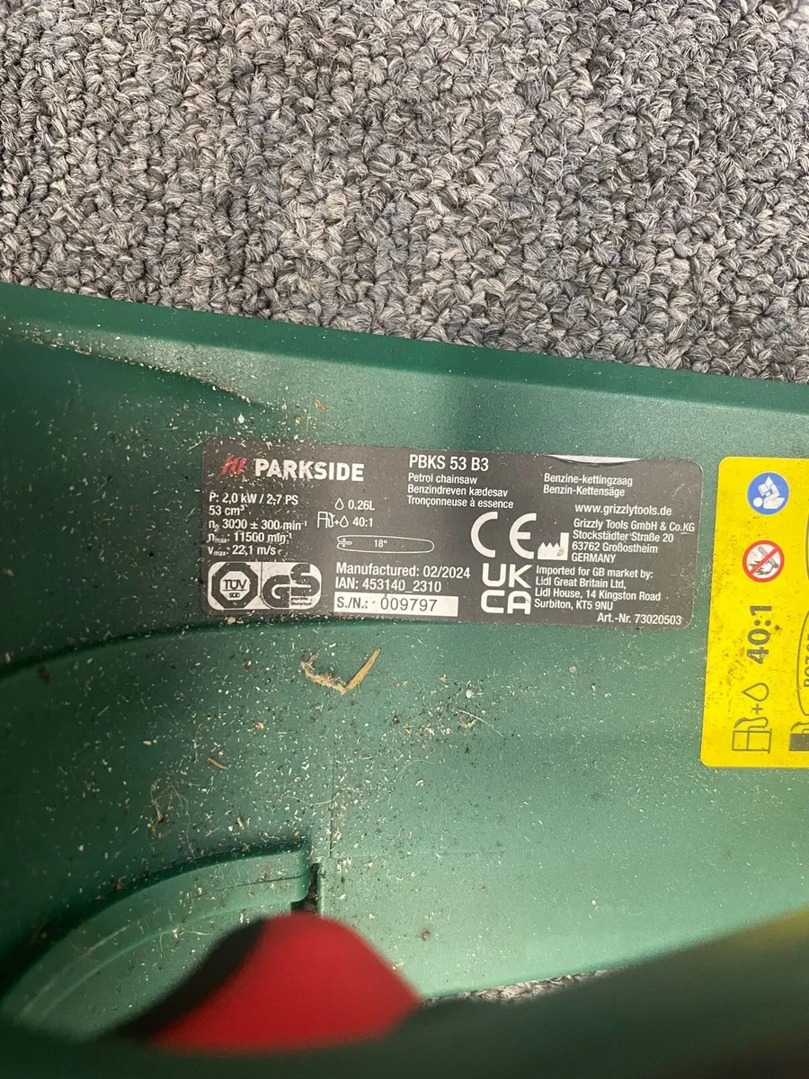Parkside Petrol Chainsaw - Image 4