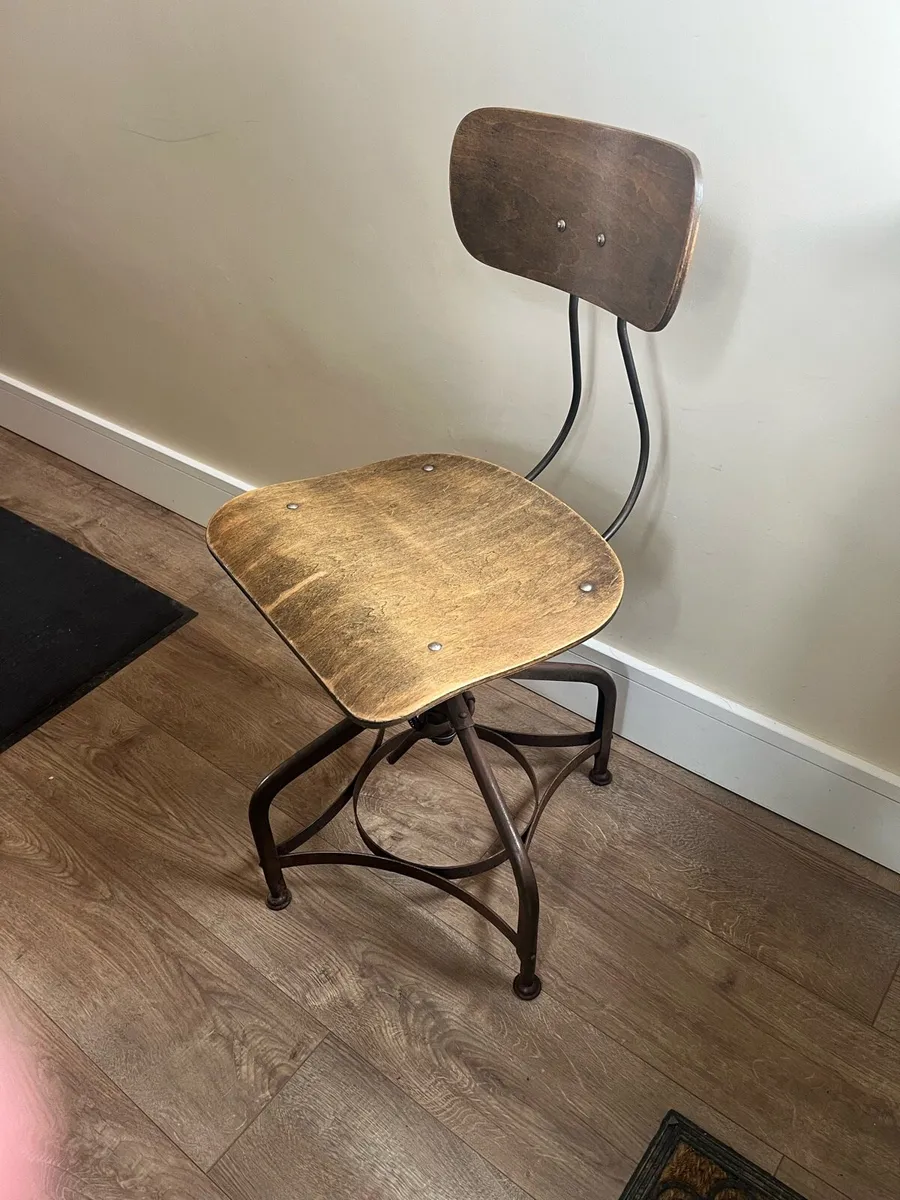 Vintage Toledo Industrial Chair - Image 2