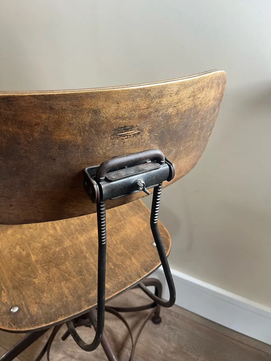 Vintage Toledo Industrial Chair - Image 4