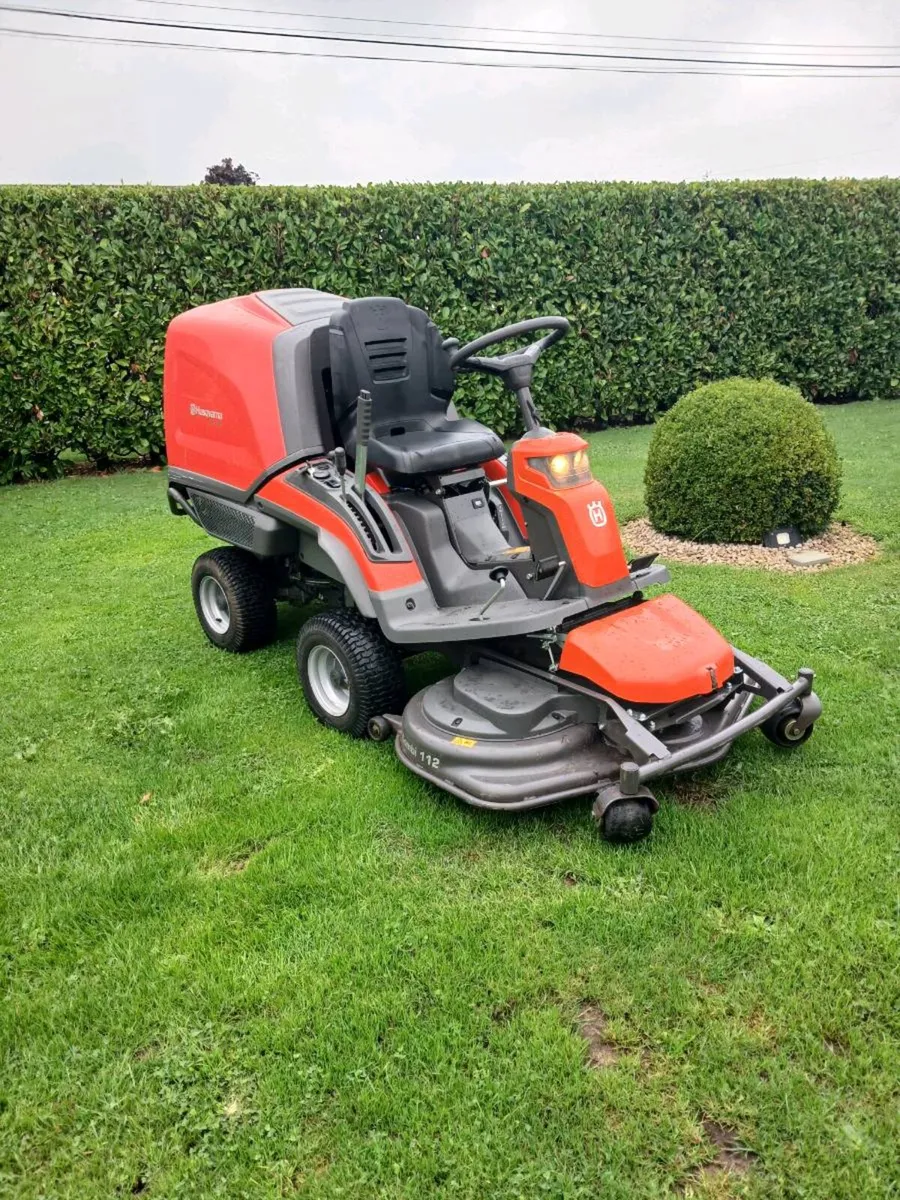 Husqvarna front Rider with collection - Image 1