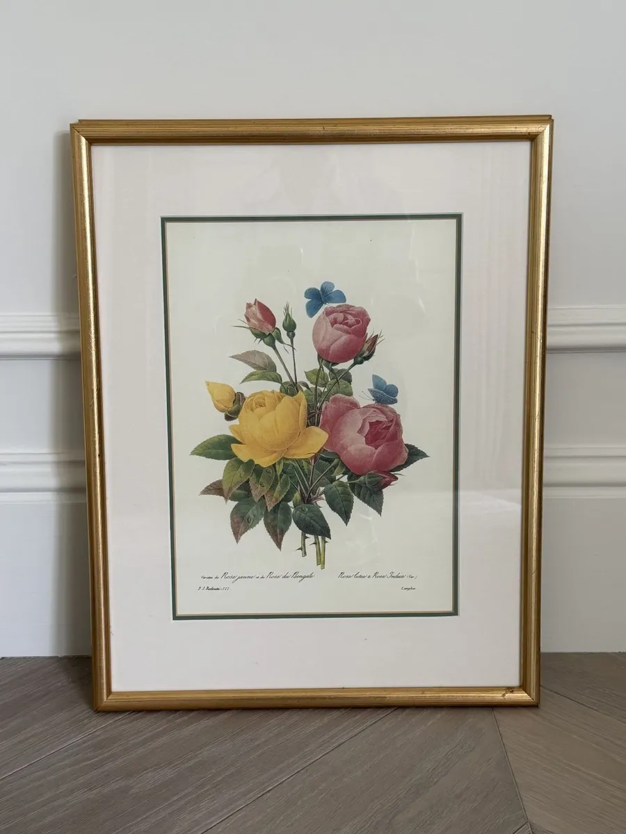 Art - Prints - French Victorian Flower - Image 1