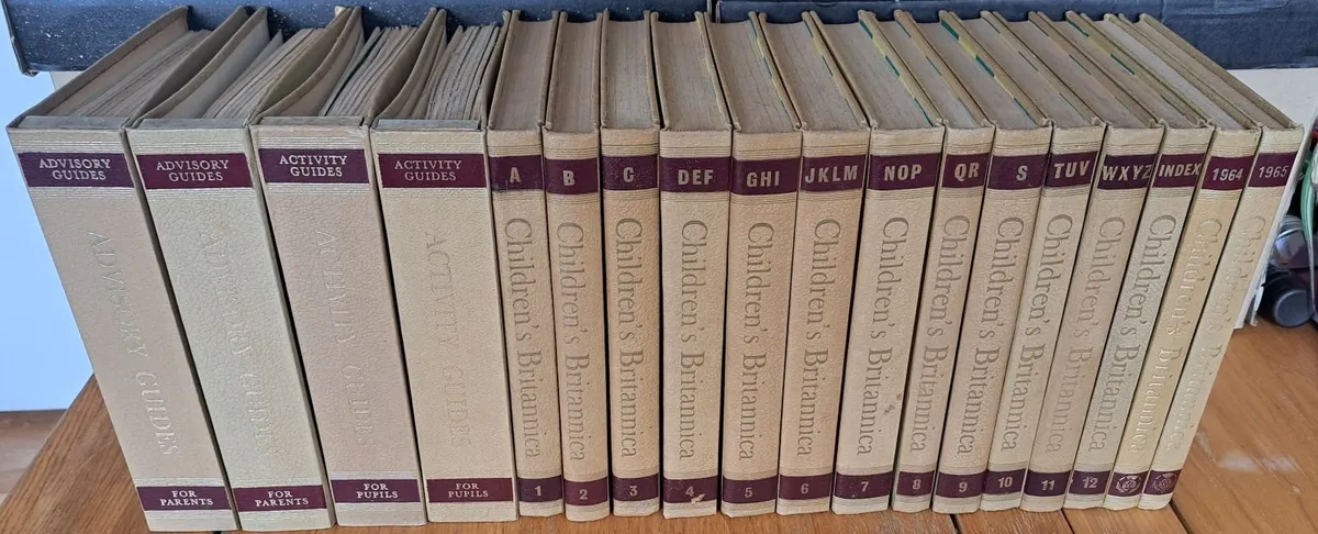 Vintage 1961/62 Children's Britannica Encyclopedia - Image 1