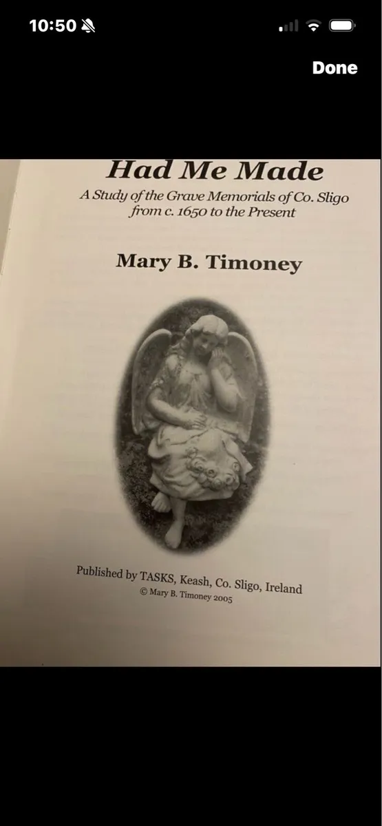 Study of Sligo’s Grave Memorials - Image 2