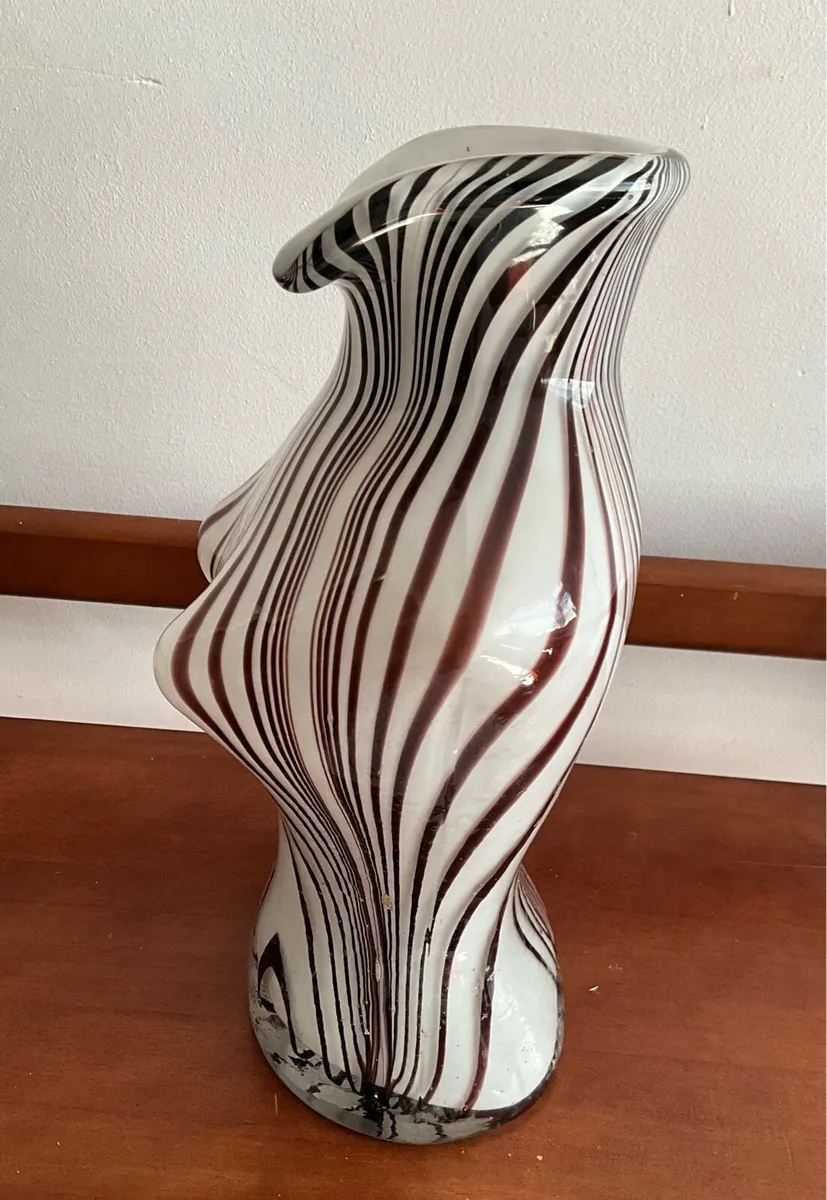 Vintage Murano Glass Female Torso Vase - Image 4