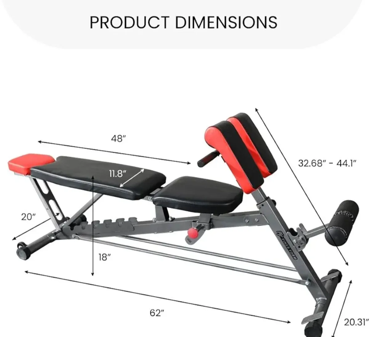 Finer Form Multifunctional Weight Bench - Image 4
