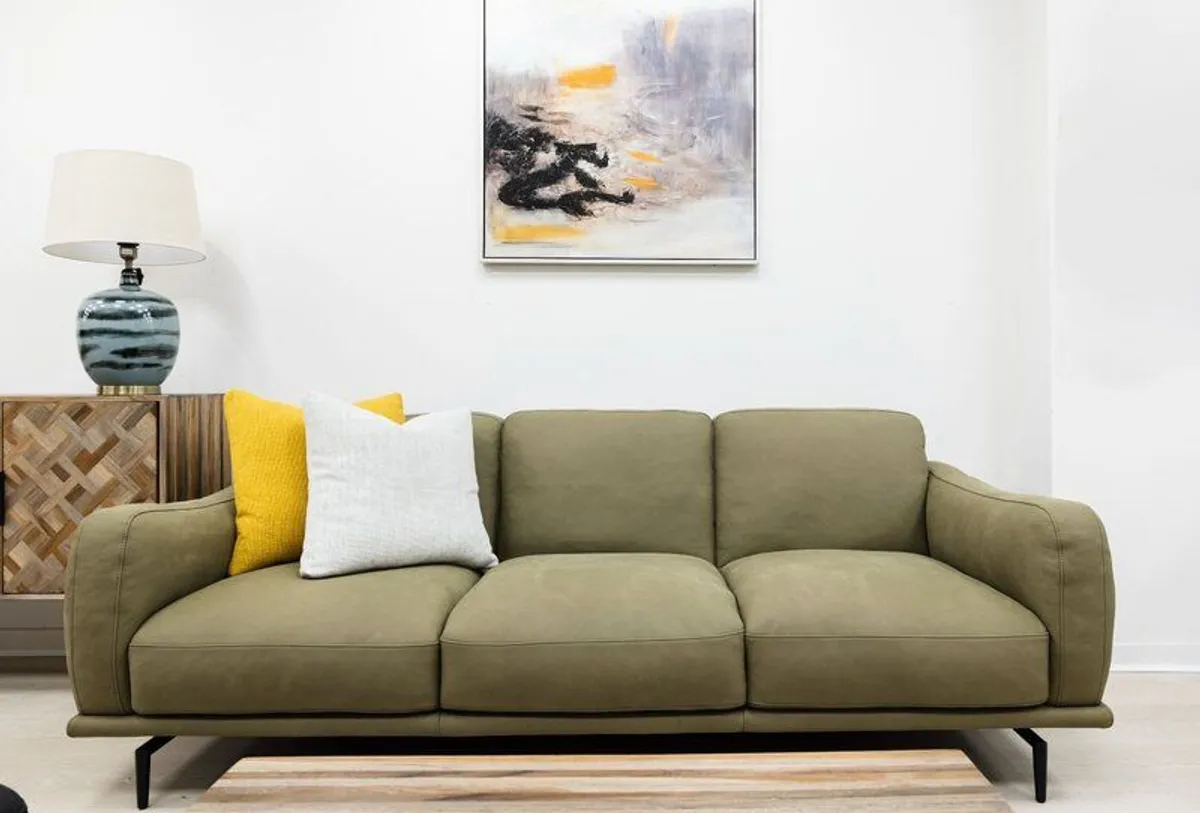 Italian Sofa Highest Grade Italian leather - Image 1