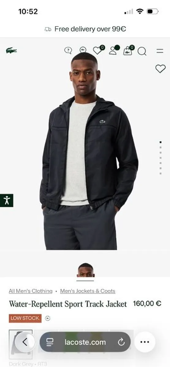 Genuine Lacoste jacket - Image 1