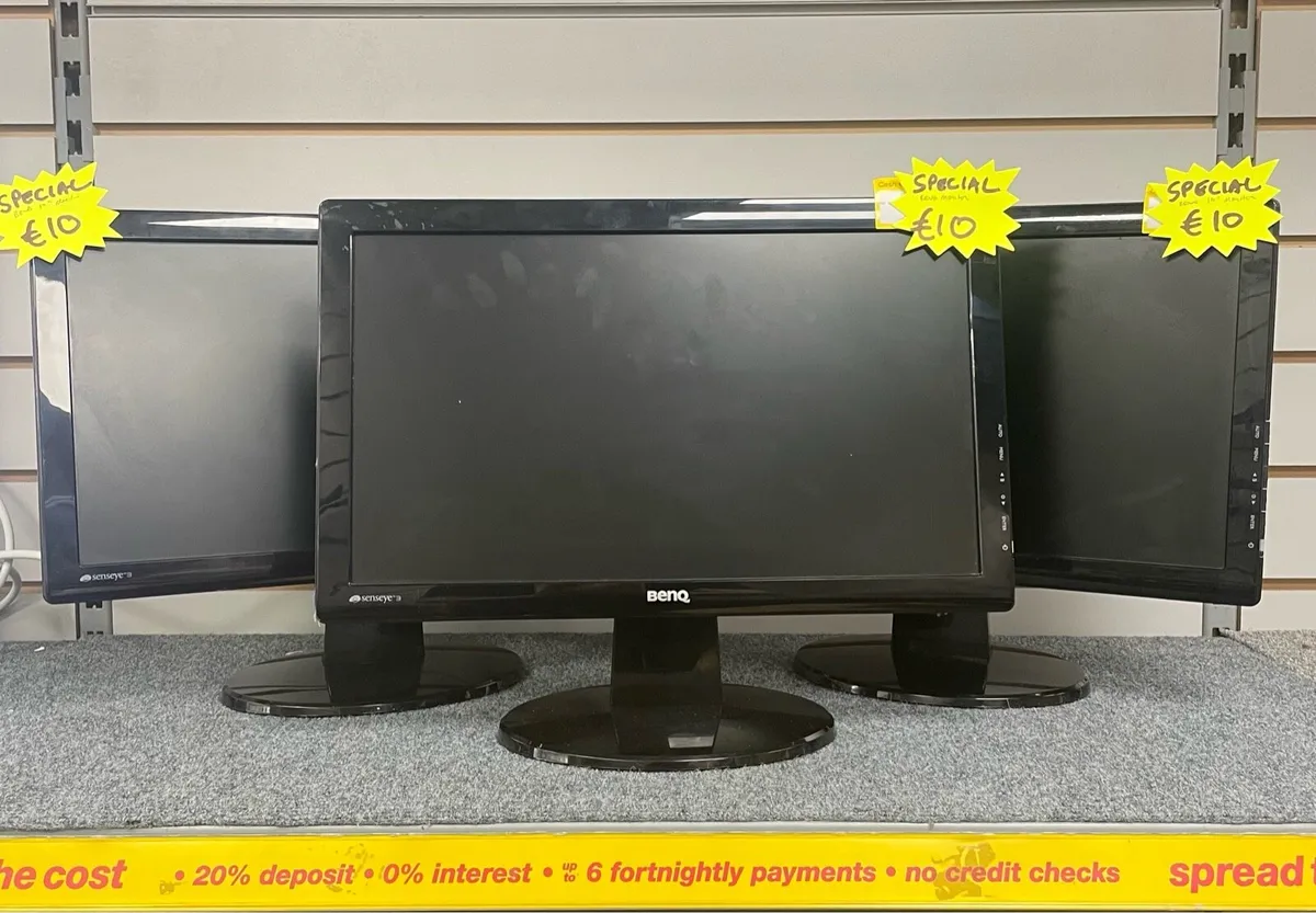 Benq 19” Monitors - Special €10 Offer - Image 1